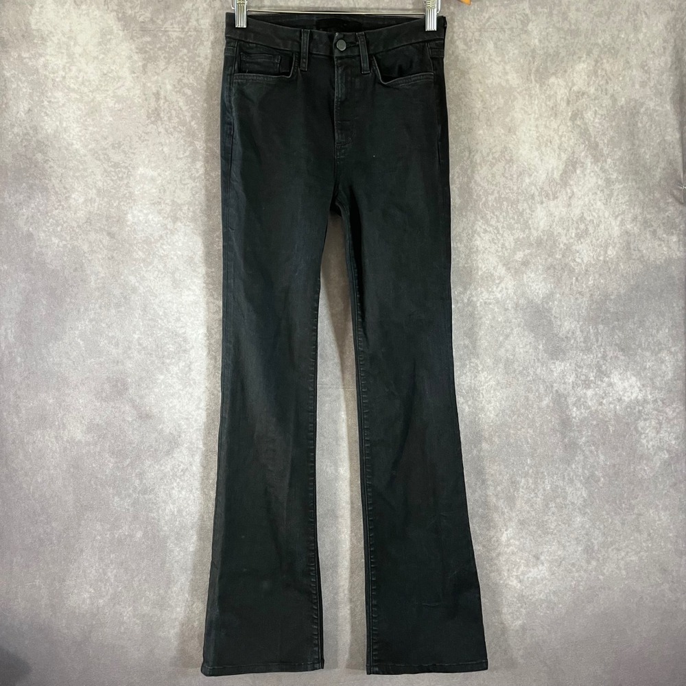 Joe's‎ Jeans The Hi Honey Bootcut Women 28 Black Nightfall High Rise Curvy Denim